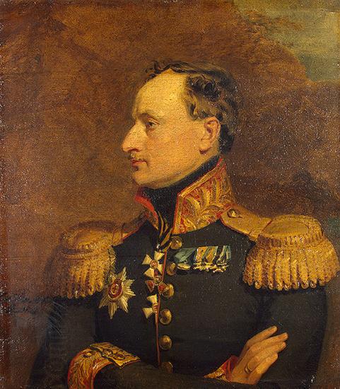 George Dawe Portrait of Konstantin von Benckendorff China oil painting art